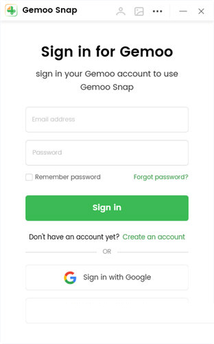 Gemoo Snap