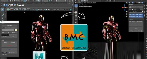 Blender Maya Converter