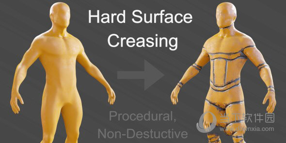 Hard Surface Crease Tool