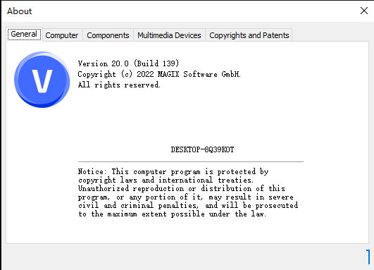 MAGIX Vegas Pro 20最新版