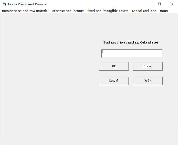 Business Accounting Calculator