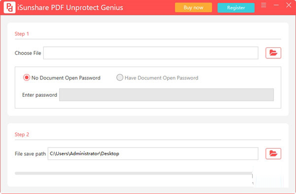 iSunshare PDF Unprotect Genius