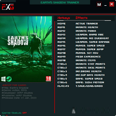 地球之影修改器FUTUREX版