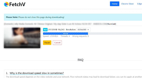 FetchV视频下载器