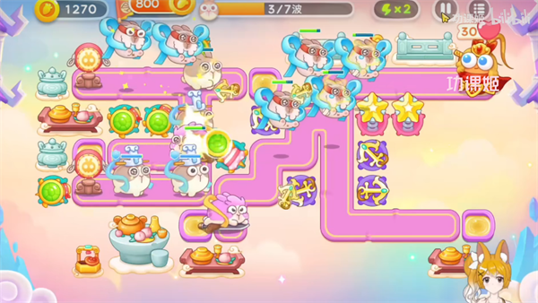 保卫萝卜4周赛5月20日攻略:5月20日周赛无伤图文通关教程图片4