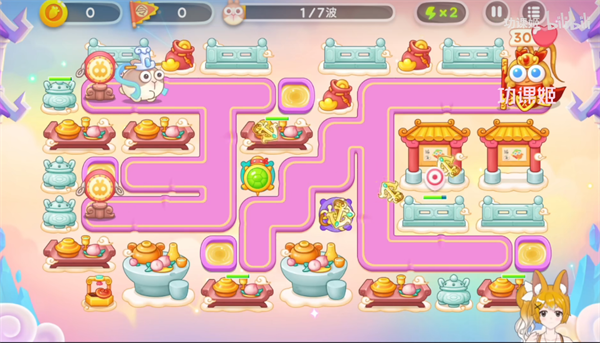 保卫萝卜4周赛5月20日攻略:5月20日周赛无伤图文通关教程图片2