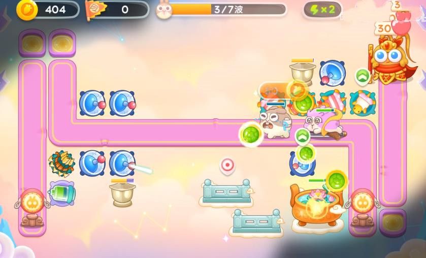 保卫萝卜4周赛5月24日攻略：5月24日周赛无伤图文通关教程图片4