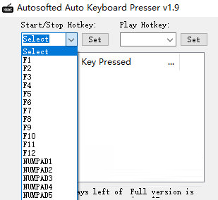 Autosofted Auto Keyboard Presser