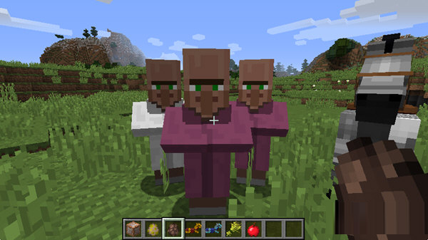 我的世界1.8村民