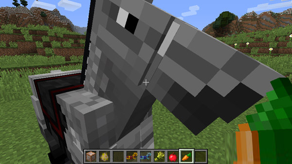 我的世界1.8喂马