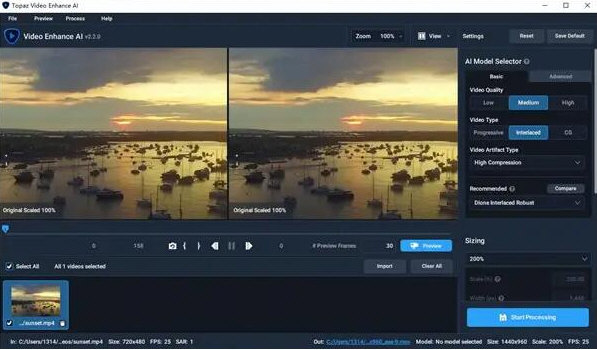 Topaz Video AI 4.0破解版下载