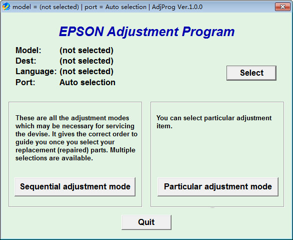 epson打印机清零软件免费下载