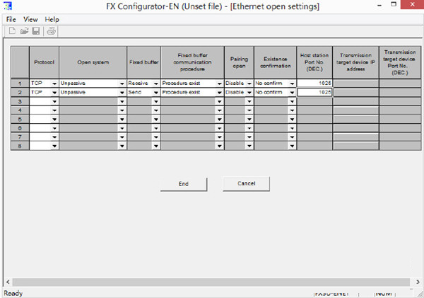 FX3U ENET L Configuration Tool