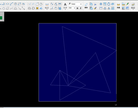 将图纸内容进行全选