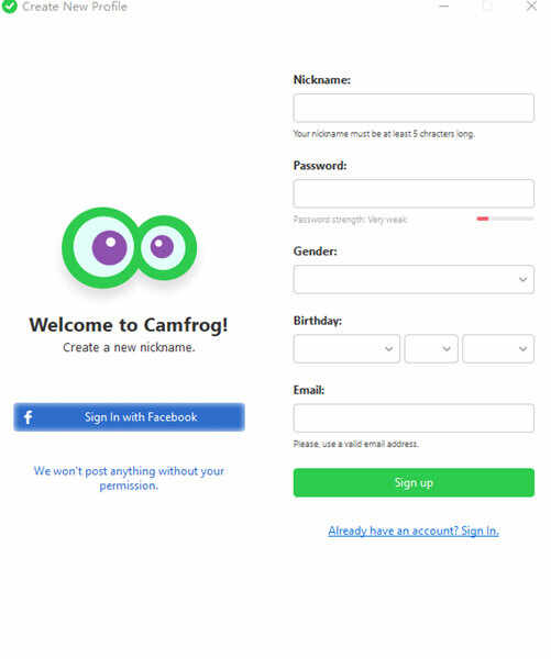 Camfrog电脑版官方下载