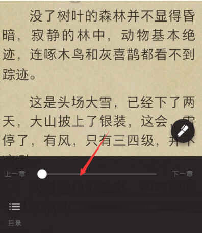 小说进度进行调节