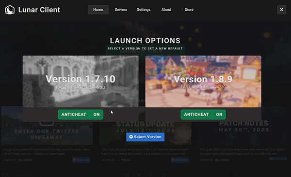 我的世界lunar端