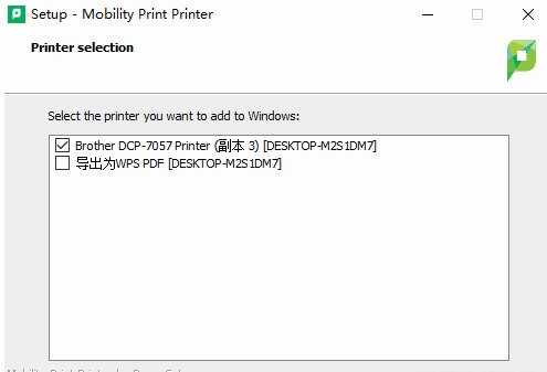Mobility Print