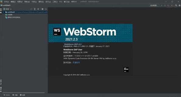 webStorm2021